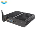 Mini PC with dual WiFi antennas attached