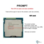 Intel Xeon E3 1230 V2 CPU close-up on LGA 1155 socket pins