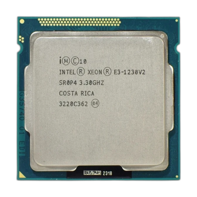Intel Xeon E3 1230 V2 3.3GHz Quad-Core processor front view
