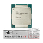 Intel Xeon E5-2666V3 10-core 2.9GHz server CPU front view