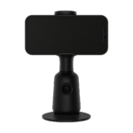 Smart handheld 2-axis gimbal stabilizer with smartphone mounted
