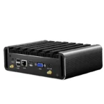 Mini PC with dual WiFi antennas connected