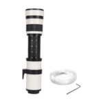 JINTU 420-800mm f/8.3 super telephoto lens angled view