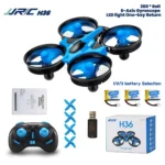 JJRC H36 Mini RC Drone with 1 to 3 Batteries and 360° Flip Feature