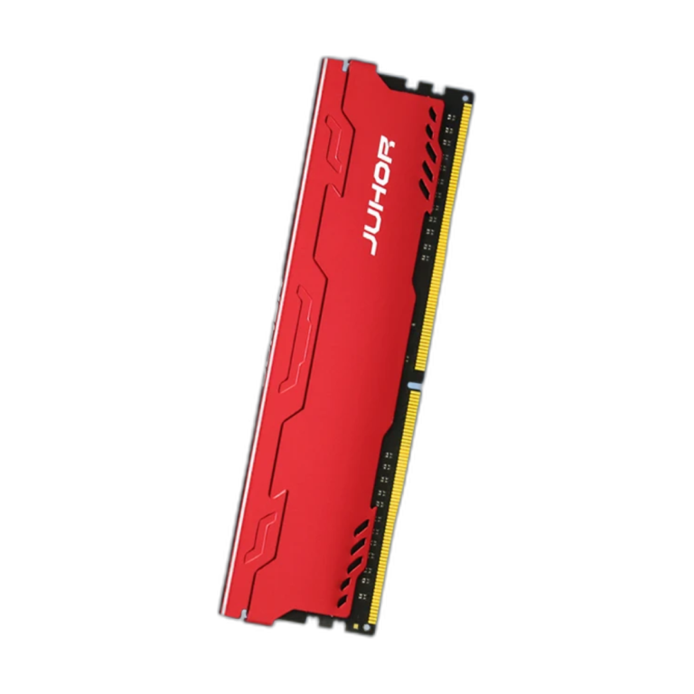 JUHOR DDR4 and DDR3 desktop RAM modules with heat sink