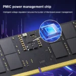 JUHOR DDR5 RAM modules showing 288-pin interface