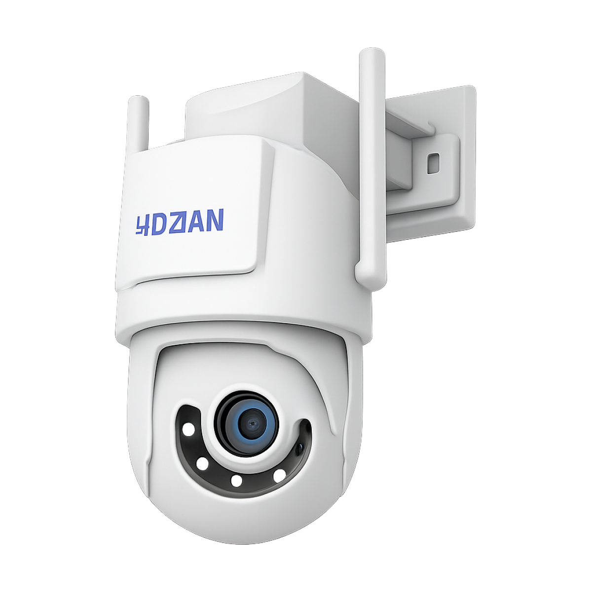 Jooan 4K 8MP HD Wifi PTZ Camera Outdoor 5G Wifi Dual Lens Security IP Cameras 5X Zoom AI Tracking ONVIF CCTV Surveillance Camera-bg-clean Jooan 4MP dual lens outdoor PTZ security camera front view