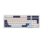 K8 wireless mechanical keyboard with 100 keys and multicolor lighting effects