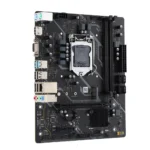 KLLISRE H310 motherboard rear I/O ports including USB and Ethernet