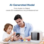 KOKONI Mini EC2 3D printer printing a PLA model