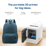 KOKONI Mini EC2 3D printer with Wi-Fi connectivity interface
