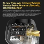 KZ AS16 Pro X 8 Balanced Armature Wired Earphones - Image 5