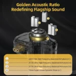 KZ ZS12 PRO Hybrid Wired Earbuds with 1DD+5BA Drivers - Image 2