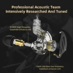 KZ ZSN PRO X Hybrid Drive Metal In-Ear Earphones - Image 5