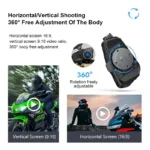 Kebidumei BT5.3 Motorcycle Intercom 1000m Headset with DVR - Image 6