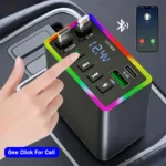 Kebidumei Bluetooth 5.3 FM Transmitter 120W Car Charger Kit - Image 2