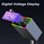 Kebidumei Bluetooth 5.3 FM Transmitter 120W Car Charger Kit - Image 5