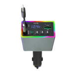 Kebidumei Bluetooth 5.3 FM Transmitter 120W Car Charger Kit