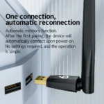 Kebidumei USB Bluetooth 6.0 200M PC Dongle Adapter - Image 4