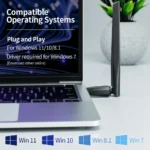 Kebidumei USB Bluetooth 6.0 200M PC Dongle Adapter - Image 5