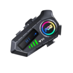 Kebidumei V6.0 Motorcycle Helmet Bluetooth Intercom Headset