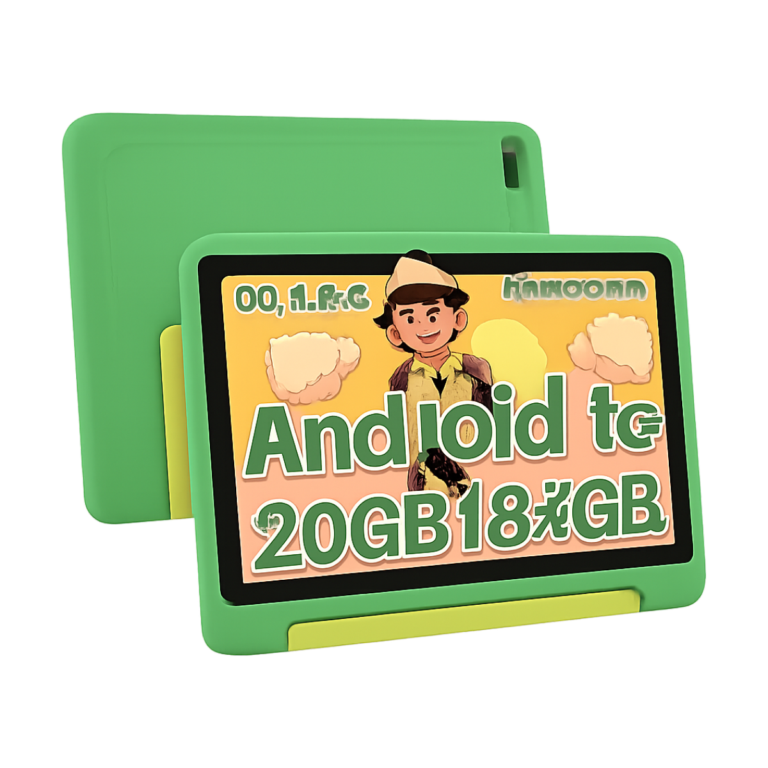 10.1 inch kids tablet with Android 15 and dual cameras