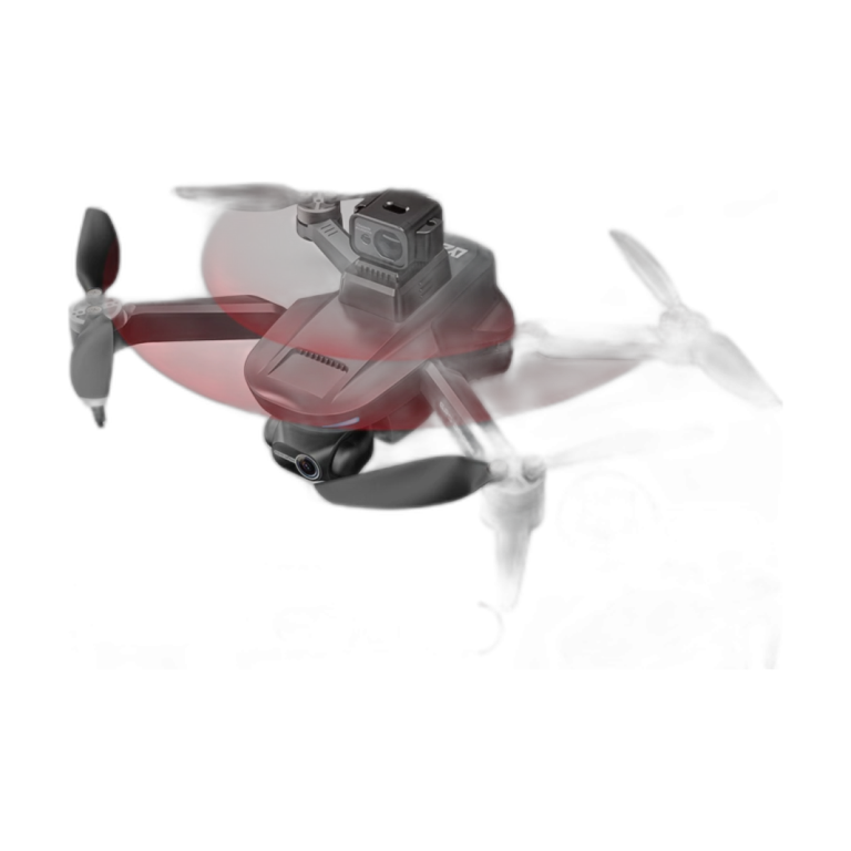 L200 PRO MAX drone folded view in silver grey