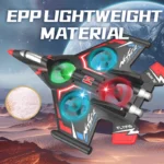 Large lightweight foam RC aircraft ready to fly with remote