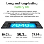 Lenovo Xiaoxin Pad 2024 showing ports and buttons in gray