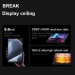 Lenovo Legion Y700 gaming tablet display illuminated