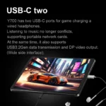 Lenovo Legion Y700 tablet showing octa-core Snapdragon processor branding