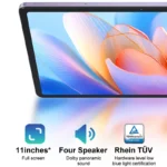 Lenovo XiaoxinPad side angle showing slim design