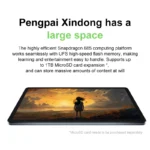 Lenovo XiaoxinPad display showing home screen