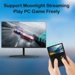 M18 Retro handheld console displaying game screen