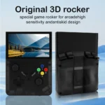 M18 Retro handheld console with open-source Linux system branding