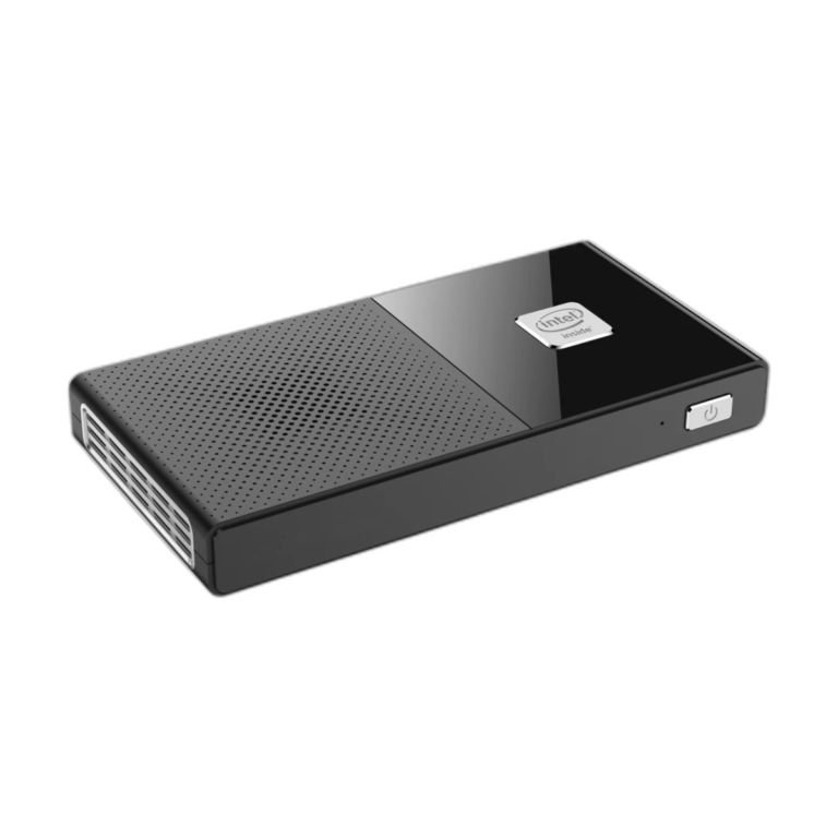 M6 Mini PC Intel Celeron N5105 front view with ports
