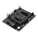 MAXSUN B450M motherboard showing DDR4 RAM slots