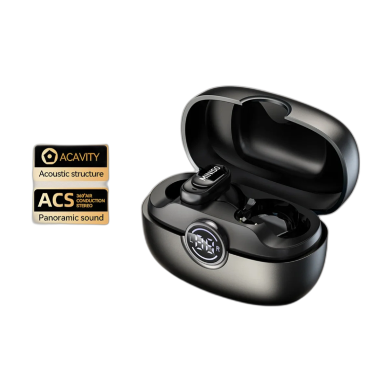 MINISO MS105 wireless Bluetooth in-ear earbuds with charging case