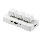 MK321BT 3-key mini mechanical blue switch keyboard USB and Bluetooth dual mode black