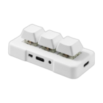 MK321BT 3-key mini mechanical blue switch keyboard USB and Bluetooth dual mode black