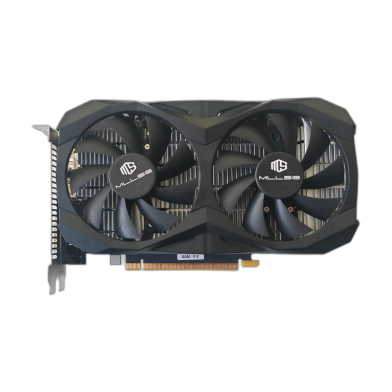 Front view of MLLSE GTX 1660 Super 6GB GDDR6 graphics card
