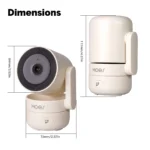 MOES WiFi 4MP Indoor Pan/Tilt Smart Security Camera - Image 6