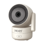 MOES WiFi 4MP Indoor Pan Tilt Smart Security Camera with Infrared Night Vision