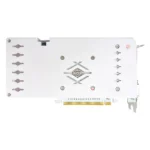 Close-up of MOUGOL RX580 graphics card cooling fans