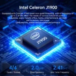 Compact size comparison of MSECORE Intel J1900 fanless mini PC