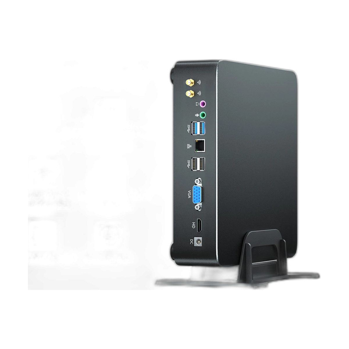MSECORE MQ8 Intel i9-11900H Mini PC Windows 11 Gaming Desktop Computer Portable PC Office HTPC Barebone System NVME 4K WIFI6-bg-clean MSECORE MQ8 Mini PC Intel i9-11900H front view