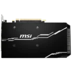 Side angle of MSI GeForce RTX 2060 SUPER VENTUS OC dual fan cooler