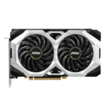 Close-up of MSI RTX 2060 SUPER VENTUS OC 8-pin power connector