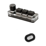 Mini macro mechanical keyboard with RGB lighting and 3 Photoshop keys