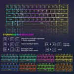 MageGee compact keyboard showing ergonomic key design